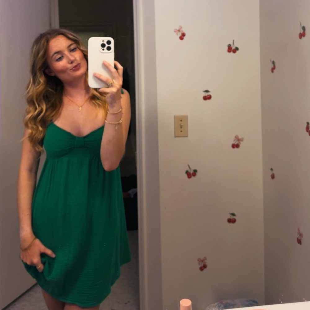 SHEIN Green Dress